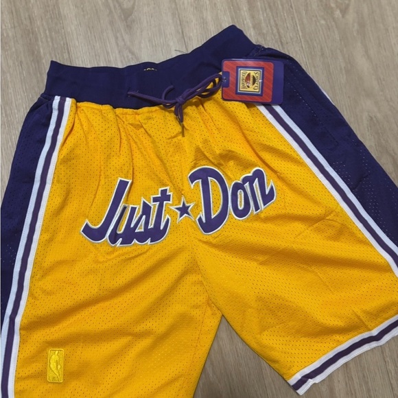 Just Don Lakers shorts - Picture 3 of 5